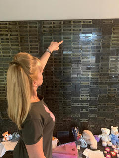 Plaque at National Memorial (photo: Sue Justice)