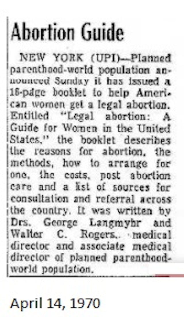 Abortion Guide published by Planned Parenthood Abortion Guide published by Planned Parenthood