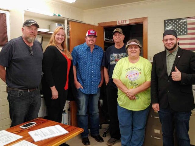 Right to Life of East Texas Director Mark Lee Dickson takes a picture with the Murchison City Council, Mayor Bryan Wilkins, and the City Secretary. (Photo: Mark Lee Dickson) Right to Life of East Texas Director Mark Lee Dickson takes a picture with the Murchison City Council, Mayor Bryan Wilkins, and the City Secretary. (Photo: Mark Lee Dickson)