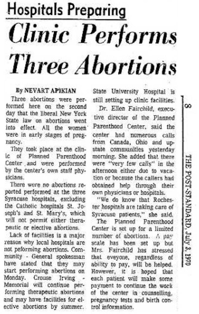 First Planned Parenthood abortion facility in US Image of article on Planned Parenthood