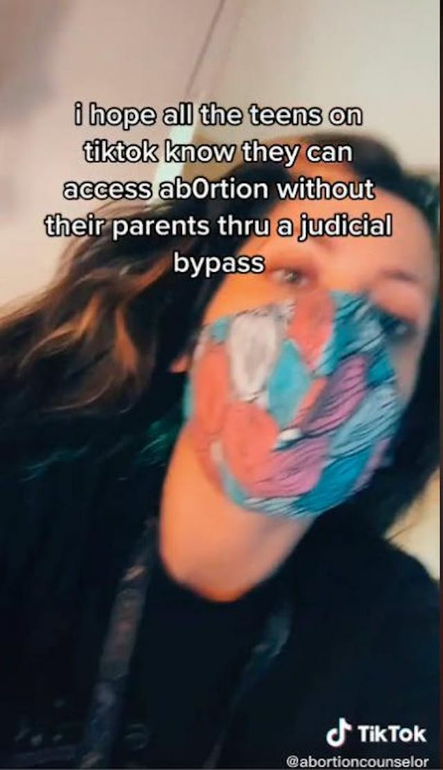 Screenshot ‘Shout Your Abortion’ founder hires pro-abortion TikToker: ‘Sometimes abortion is hilarious’ image