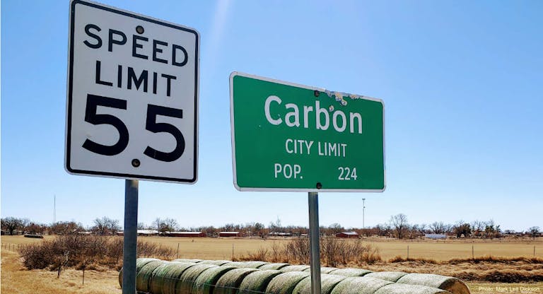 carbon tx sign