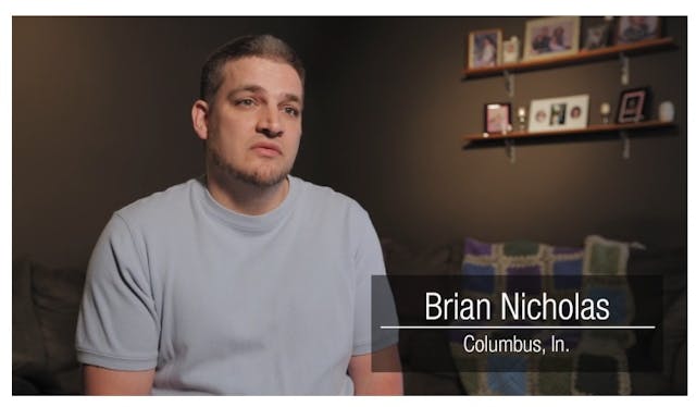 Birth father Brian Nicholas (Image credit: “I Lived”) Image: Brian Nicholas