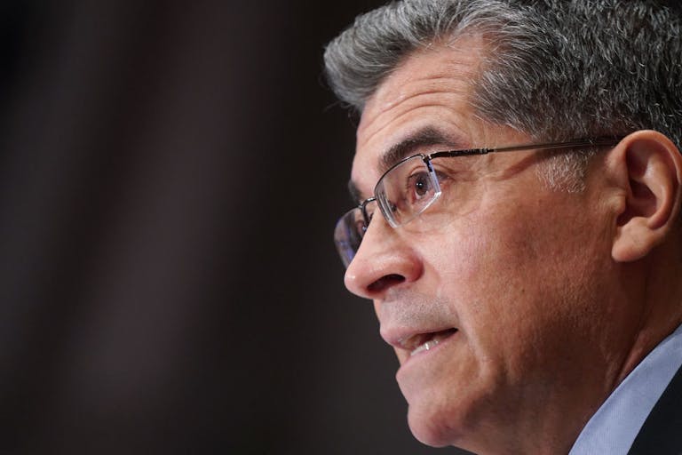 Nominee For HHS Secretary Xavier Becerra Testifies Before Senate Committee