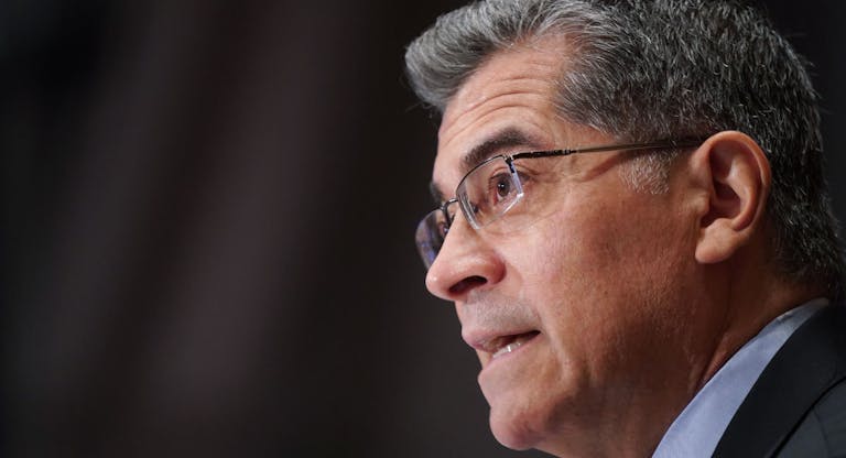 Nominee For HHS Secretary Xavier Becerra Testifies Before Senate Committee