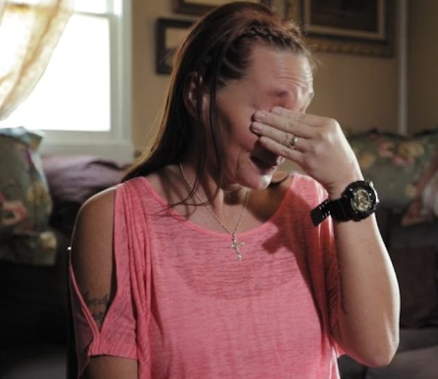 Image: Melissa Coles recounts leaving abortion clinic
