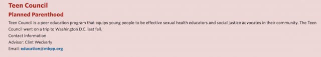 Planned Parenthood indoctrinates teens by mixing politics with sex ed image