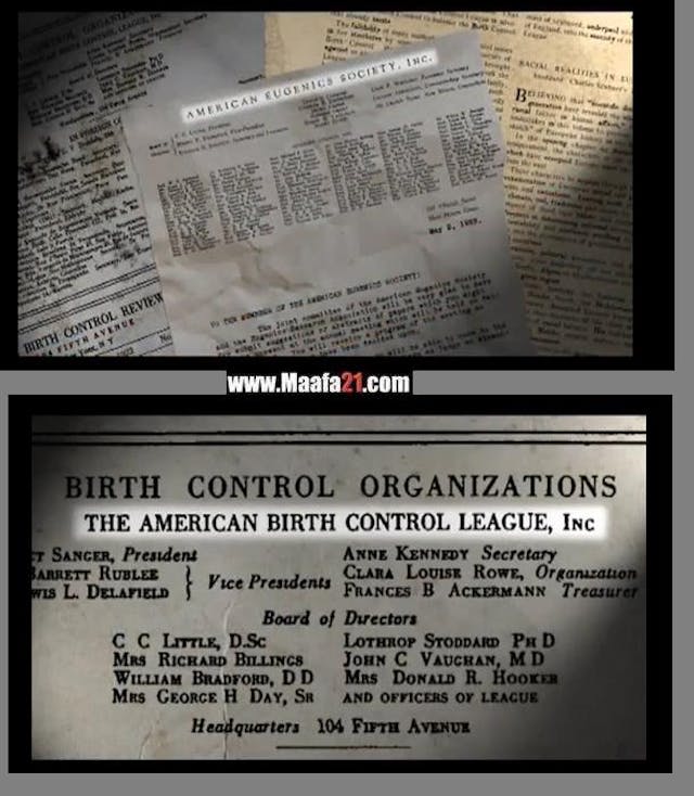 Lothrop Stoddard, on Margaret Sanger board highlighted in Maafa21 Planned Parenthood