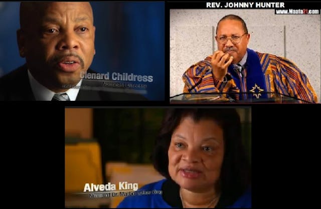 Black Leaders in Maafa21 film speak about eugenics and Planned Parenthood Image: Black leaders interviewed in Maafa21