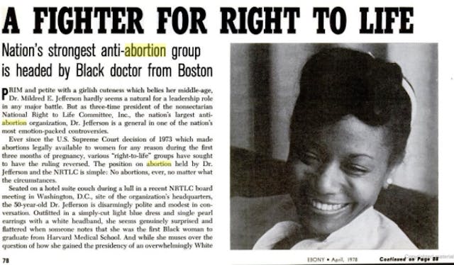 Image: Dr. Mildred Jefferson