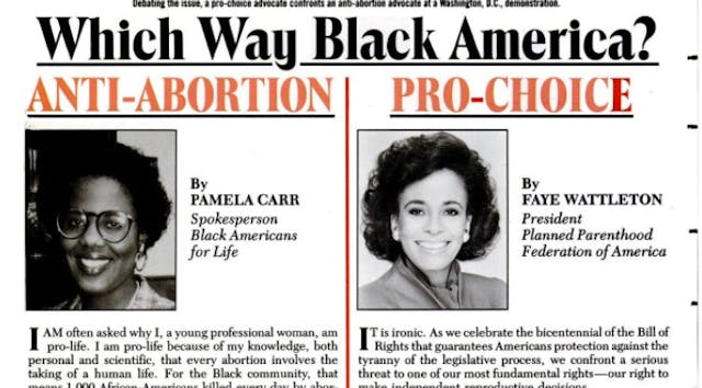 Image: Ebony Magazine article on abortion
