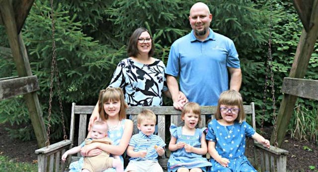 Jeannie Ewing and family
