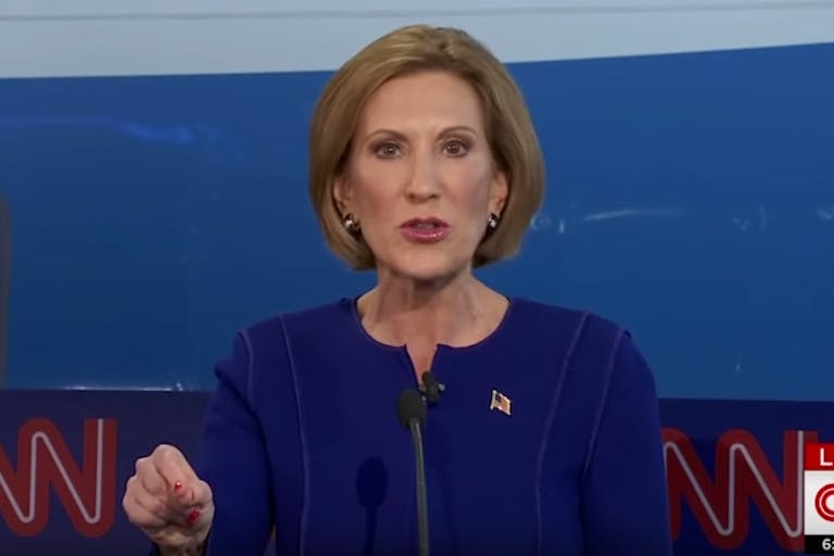 Carly Fiorina in CNN Debate, September 16th, 2015