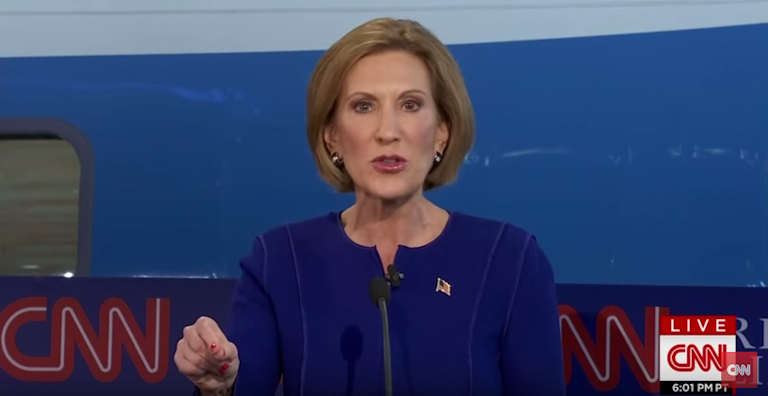 Carly Fiorina in CNN Debate, September 16th, 2015
