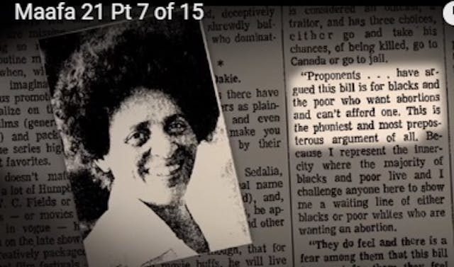 Rep. June Franklin (image Maafa21) These 15 women prove that being Black and pro-life is neither ‘rare’ nor ‘ignorant’ image