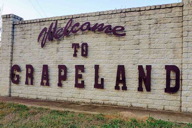 grapeland sign mark lee dickson