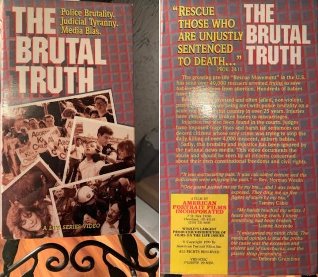 ‘Brutal Truth’ documents 1990s police brutality in peaceful pro-life rescue movement against abortion Image: 'Brutal Truth' documents 1990s police brutality in peaceful pro-life rescue movement against abortion