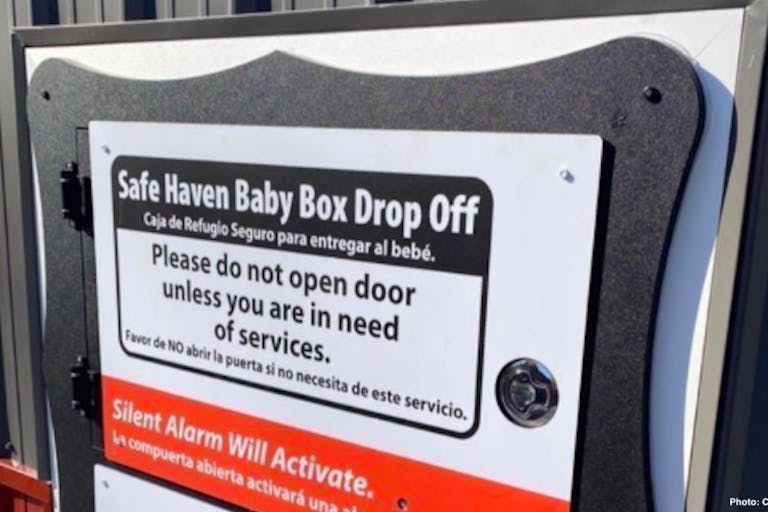 A Safe Haven Baby Box Safe Haven Baby Box