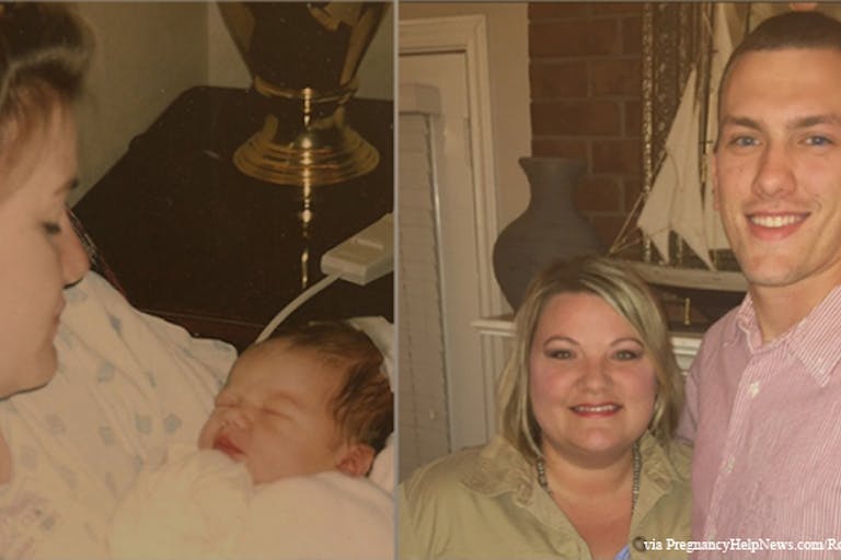 Robin Keahey, son, unplanned pregnancy