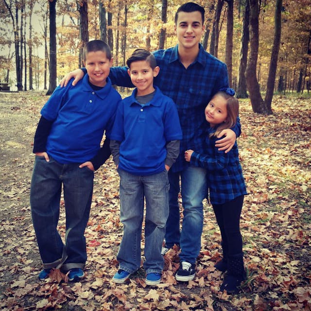 The author’s four children stefanie johnson, chose life