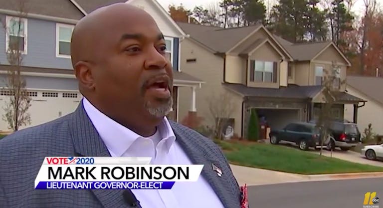 mark robinson screenshot
