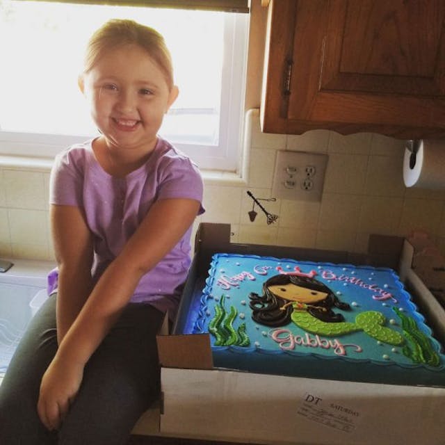 Gabby on her birthday Stefanie Johnson chose life.