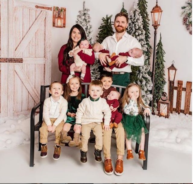 Parents of four adopted children and one biological child welcome quadruplets image