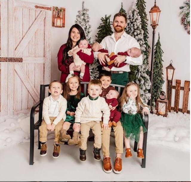 Parents of four adopted children and one biological child welcome quadruplets image