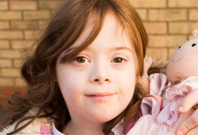 (“Tilly has downs syndrome but to me she is beautiful and always will be my little princess.” Photo credit: Andreas-Photography) ("Tilly has downs syndrome but to me she is beautiful and always will be my little princess." Photo credit: Andreas-photography)