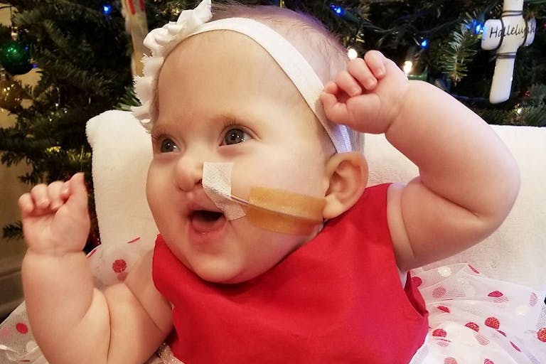 Eliana is defying the odds after her parents refused abortion