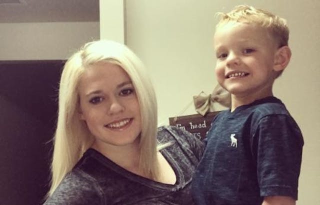 Kali and her son Kali - an inspiration to young girls and women who have been sexually assaulted.