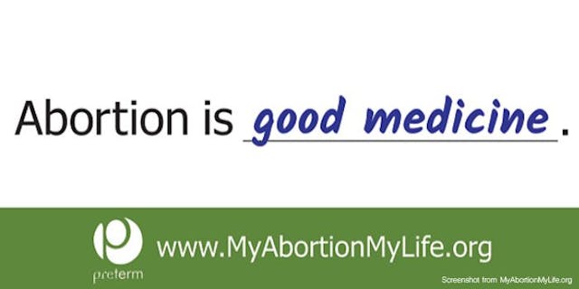 Billboard image via MyAbortionMyLife.org abortion billboard