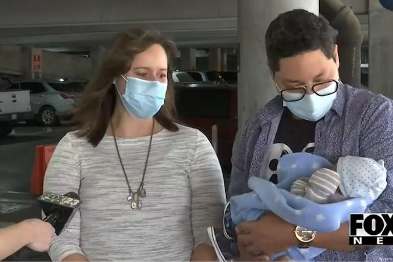 Screenshot from Fox23 video