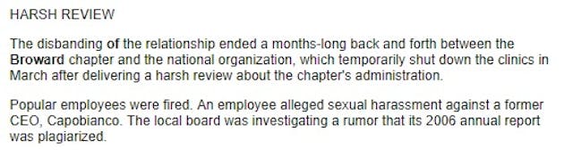 Miami Herald PP cuts ties with 5 clinics Child porn, harassment, and rape: Is Planned Parenthood a haven for sex offenders? image