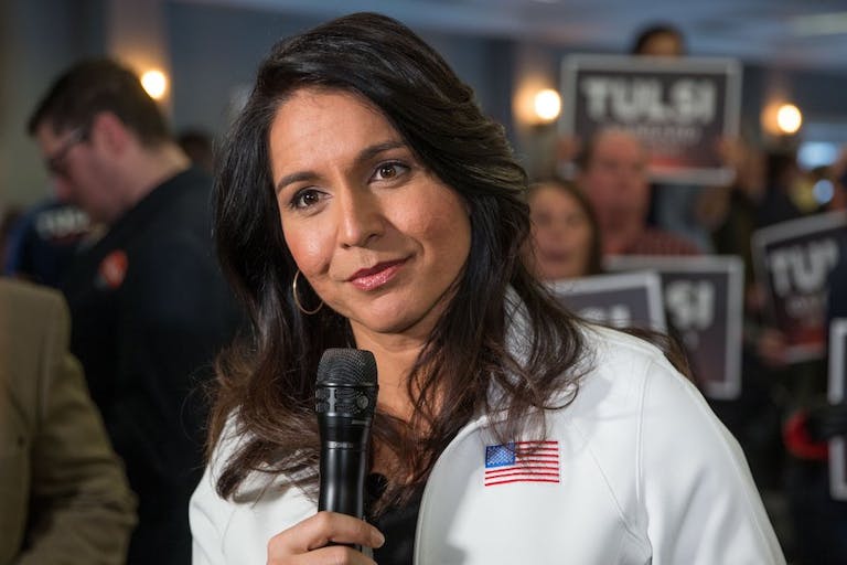 Presidential Candidate Tulsi Gabbard Holds Town Hall In Portsmouth, NH