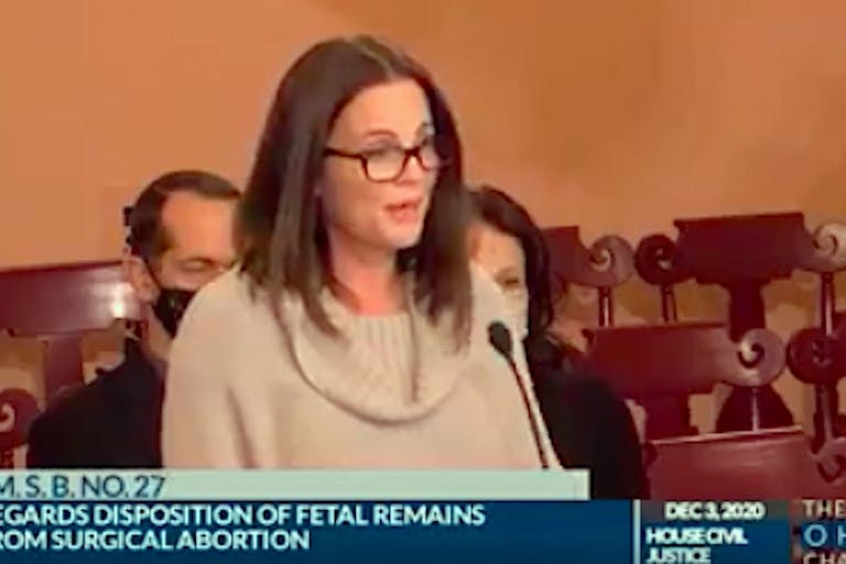post-abortive, fetal remains, Ohio
