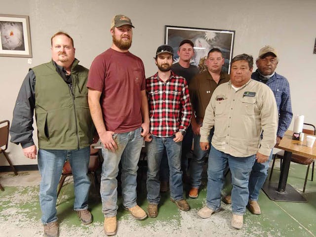 Ackerly City Council members (Photo: Mark Lee Dickson)