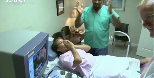 Preborn baby girl’s heartbeat went undetected for weeks — then a miracle happened image