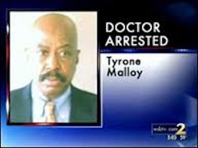 Abortion doctor Tyrone Malloy arrested Medicaid fraud (Image Credit” WSBT.com) Image: Abortion doctor Tyrone Malloy arrested Medicaid fraud (Image Credit" WSBT.com)