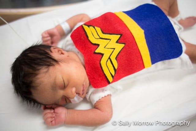Tiny preemies celebrate their first Halloween with adorable costumes image