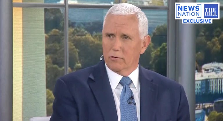 screenshot mike pence news nation