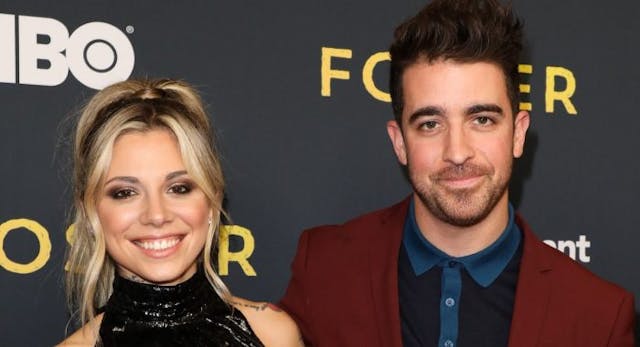 LOS ANGELES, CALIFORNIA – APRIL 22: Singer Christina Perri and Paul Costabile attend the premiere of HBO’s “Foster” at Linwood Dunn Theater on April 22, 2019 in Los Angeles, California. (Photo by Paul Archuleta/FilmMagic)