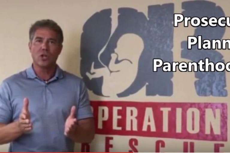Troy Newman prosecute Planned Parenthood