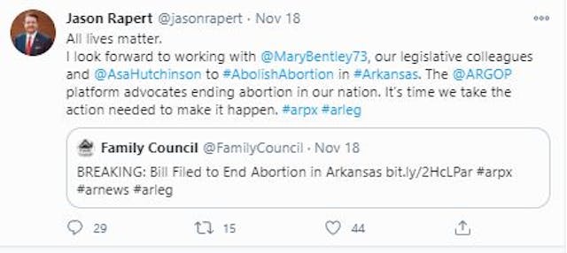 Arkansas lawmakers propose bill to ban nearly all abortions image