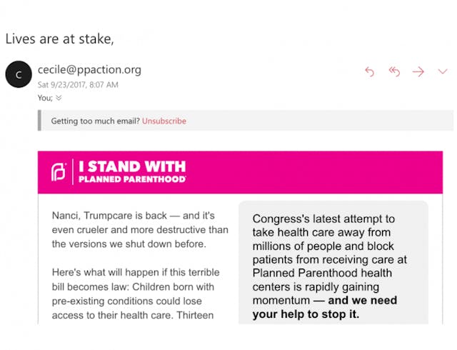 BREAKING: Graham-Cassidy bill defunding Planned Parenthood will not get a vote image