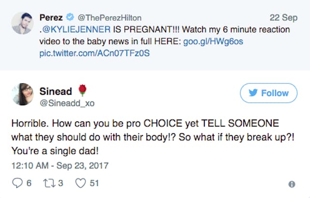 Perez Hilton tells Kylie Jenner to kill her child through abortion: ‘This is when being pro-choice really comes in handy’ image