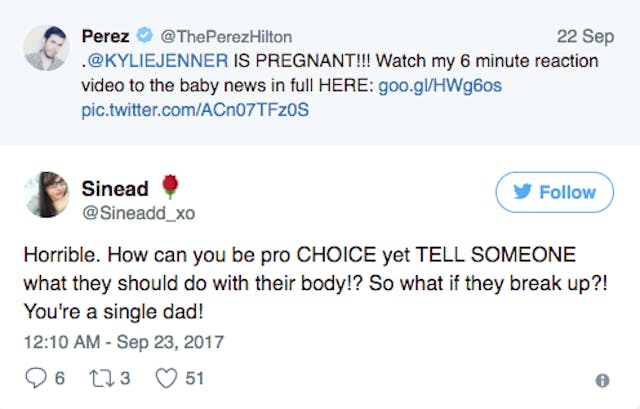 Perez Hilton tells Kylie Jenner to kill her child through abortion: ‘This is when being pro-choice really comes in handy’ image