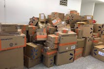 Boxes of stuff