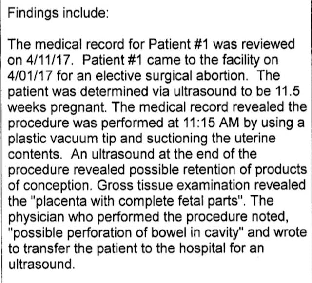Last abortion facility in Toldeo may shut down after being fined $40,000 image