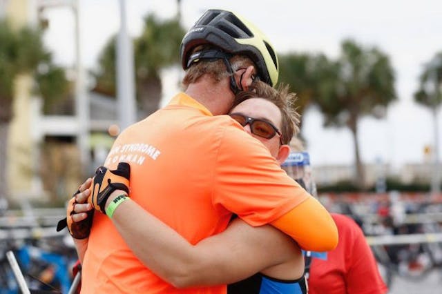 INSPIRING: First person with Down syndrome completes Ironman triathlon image